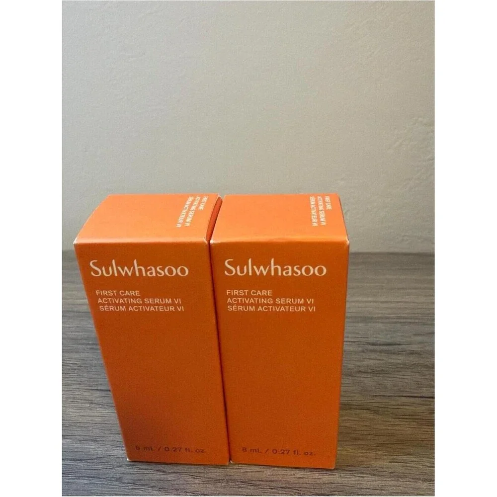 2 X Sulwhasoo First Care Activating Serum VI - 8 ml each